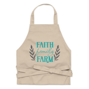 Faith Family Farm – Organic cotton apron