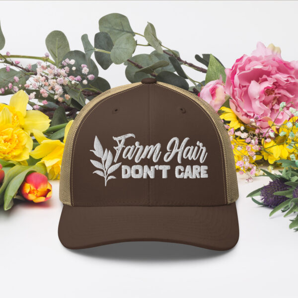 Farm Hair, Don't Care - Hat - Image 9