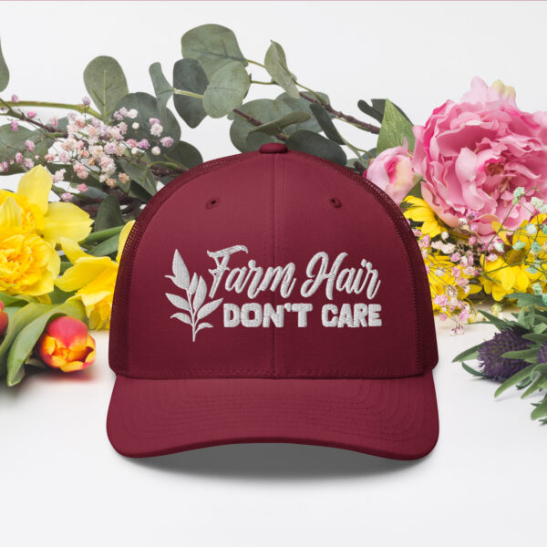Farm Hair, Don't Care - Hat - Image 8