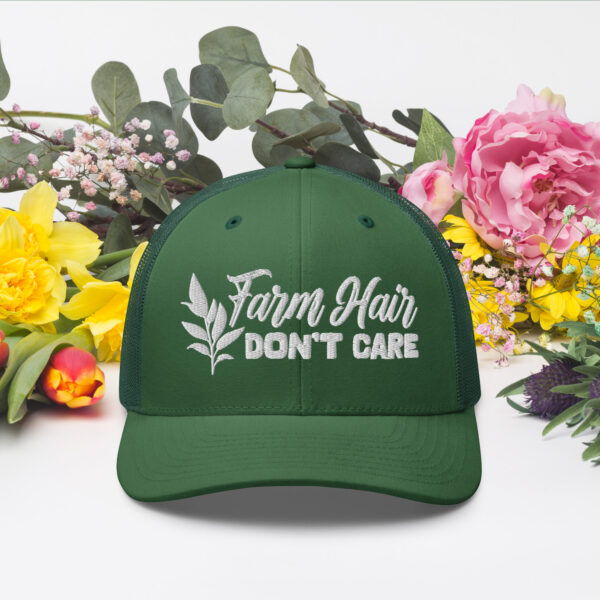 Farm Hair, Don't Care - Hat - Image 13